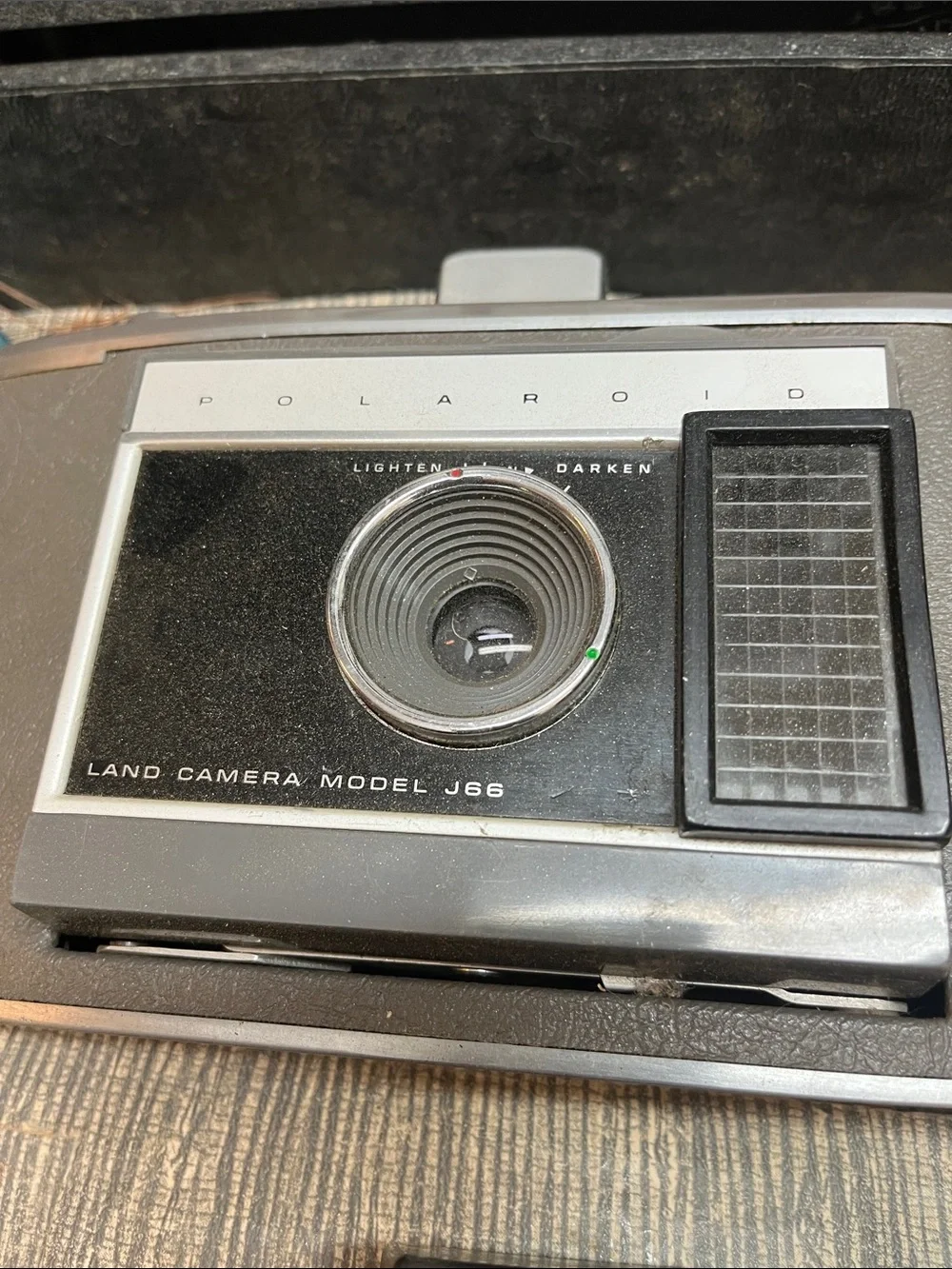 Polaroid Gray Instant Camera Kit with Flash Bulbs